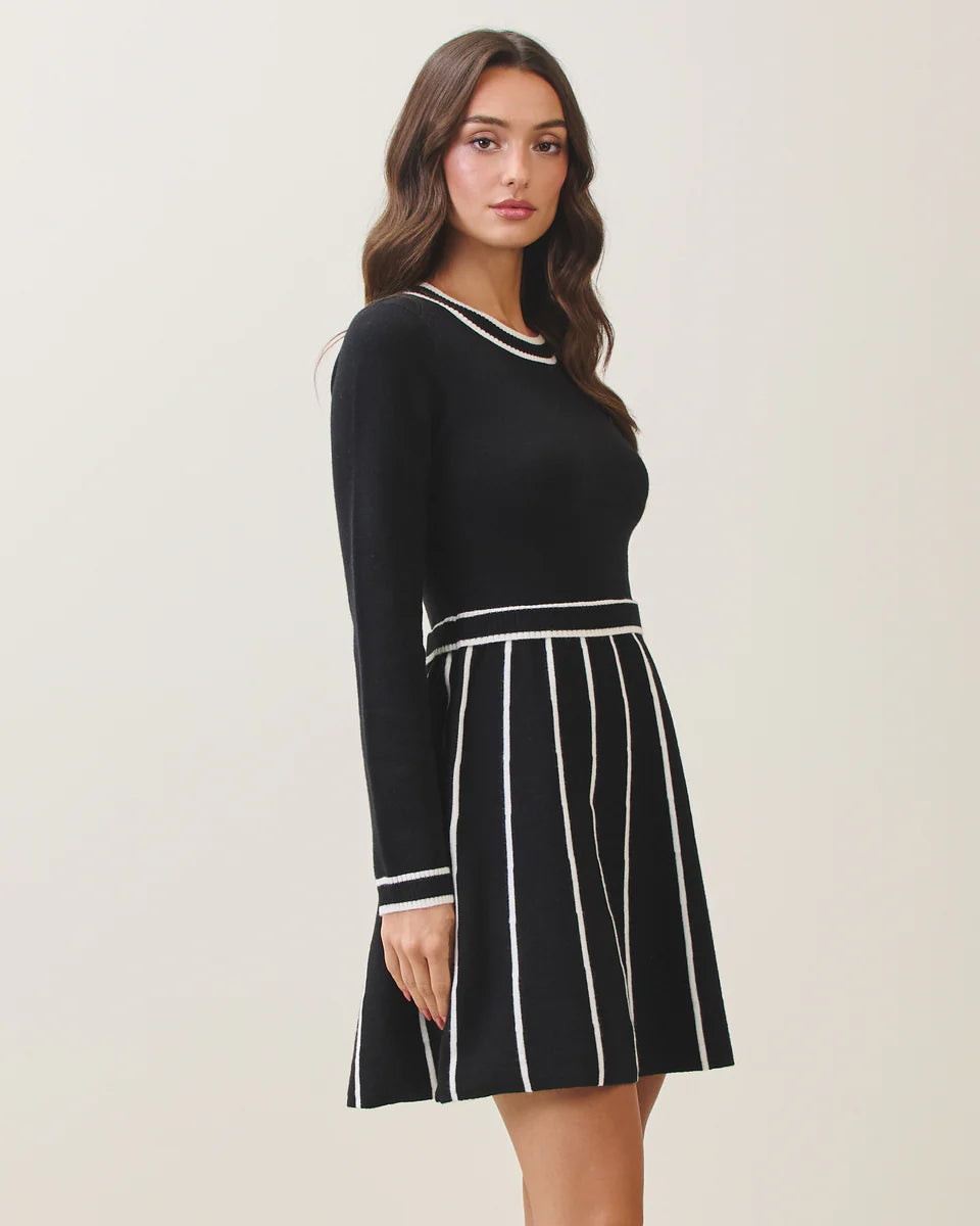 Contrast Knit Mini - The Season Boutique