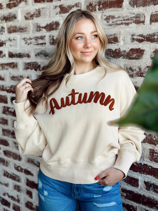 Autumn Buttercream Sweatshirt