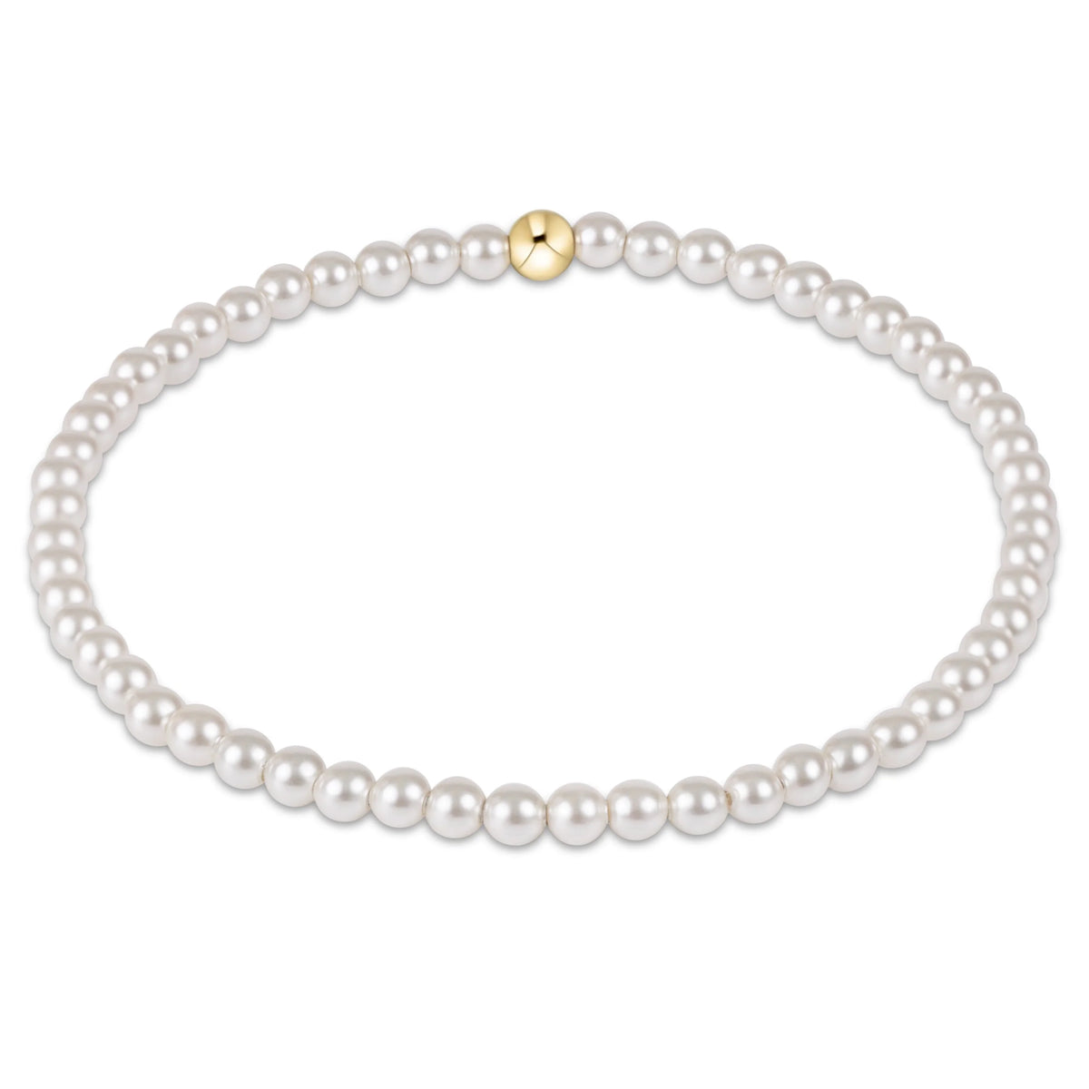 classic pearl 5mm bracelet - The Season Boutique