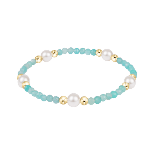 Purpose Pearl 6mm Gem Bracelet - Amazonite