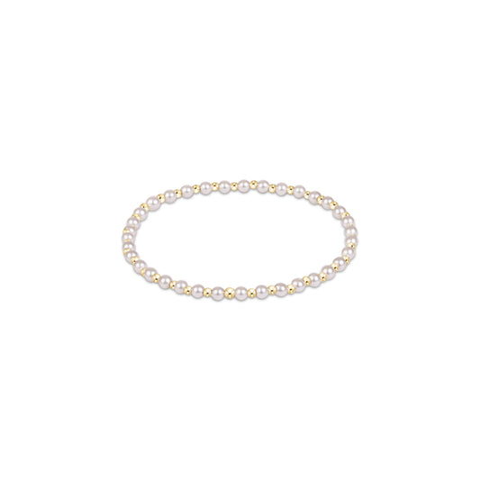 Grateful Pearl 3mm Bracelet - The Season Boutique