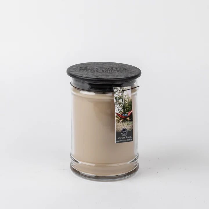 18oz Large Jar Candle-Afternoon Retreat