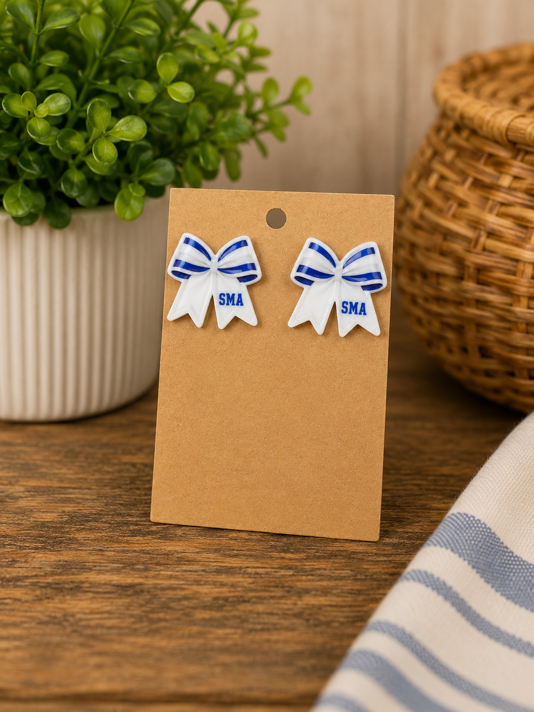 SMA Bow Stud earrings - The Season Boutique