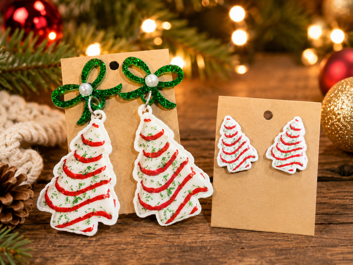 Little Debbie Earrings - The Season Boutique