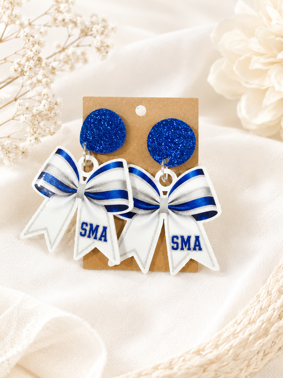 SMA Bow Dangle earrings - The Season Boutique