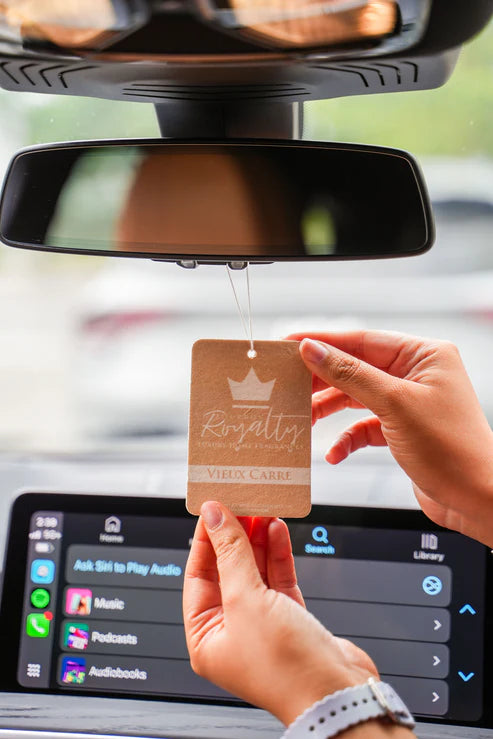 Queen of Bourbon Car Freshener