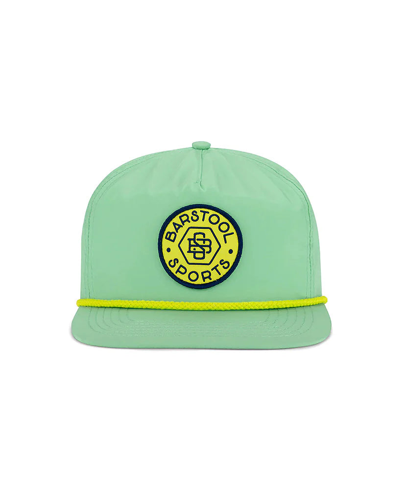 Barstool Sports - Retro Nylon Rope Hat Green