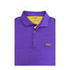 LSU Walking Tiger 3/8 Stripe Polo - The Season Boutique