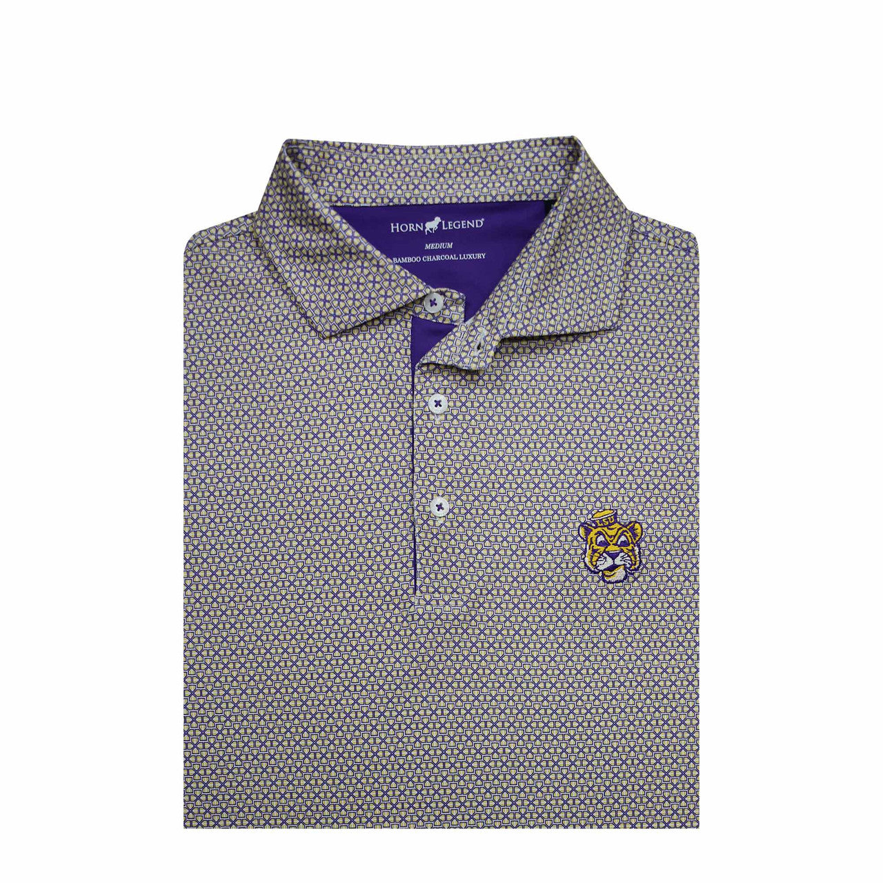 LSU Tigers 1955 Purple & Gold Walk Off Polo