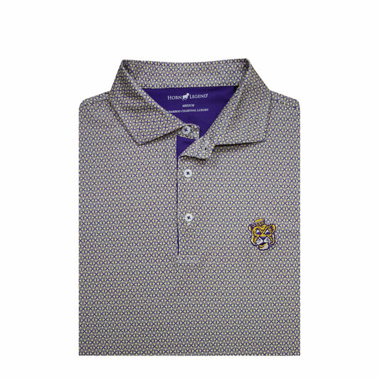 LSU Tigers 1955 Purple & Gold Walk Off Polo