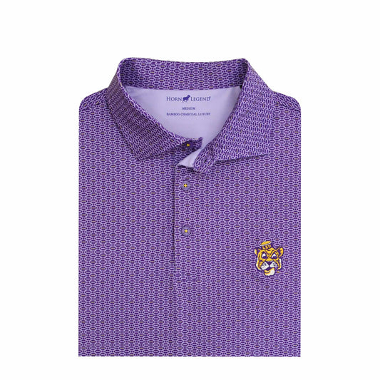 LSU Tigers Vintage 1955 Spiral Polo