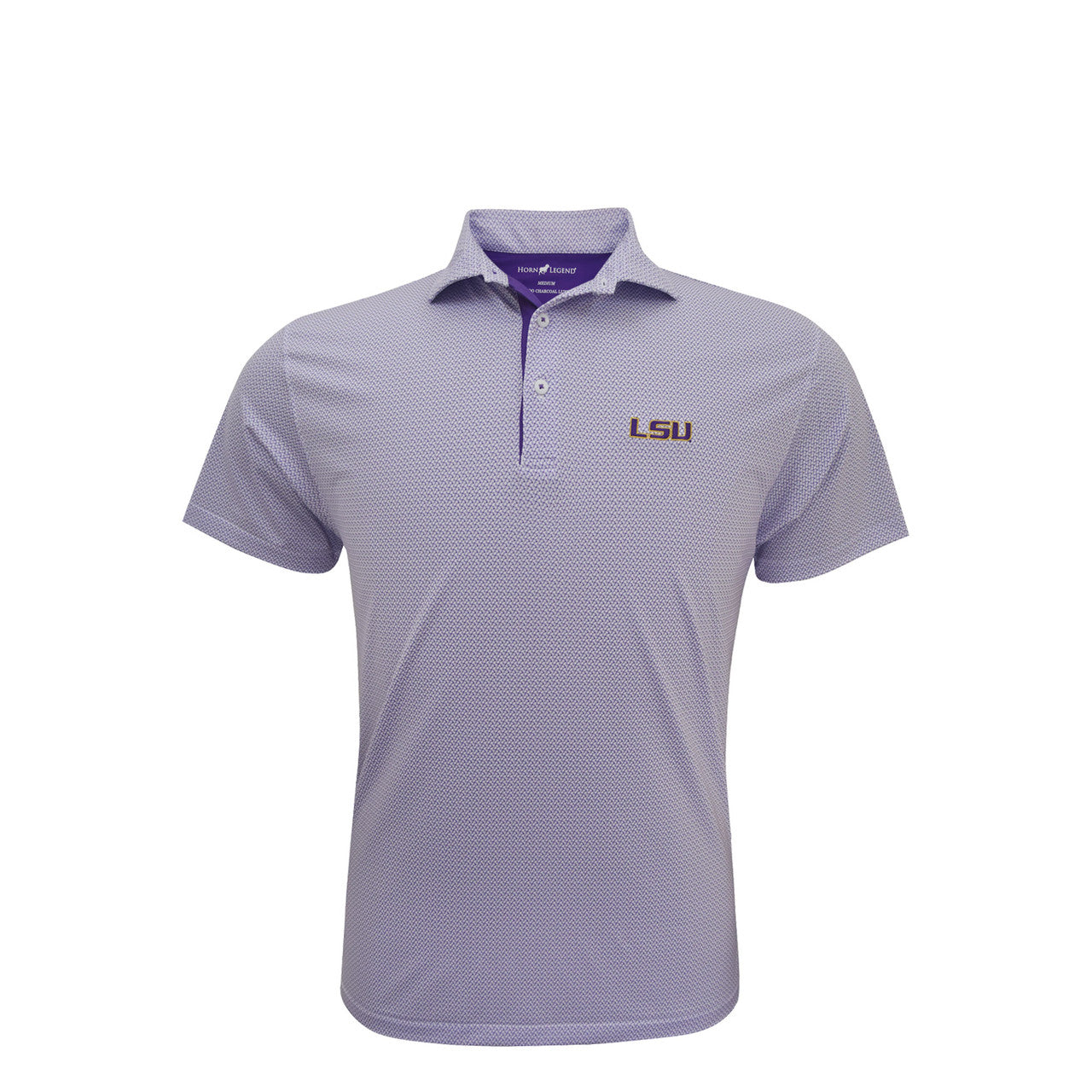 LSU Tigers Lavender Ripple Polo