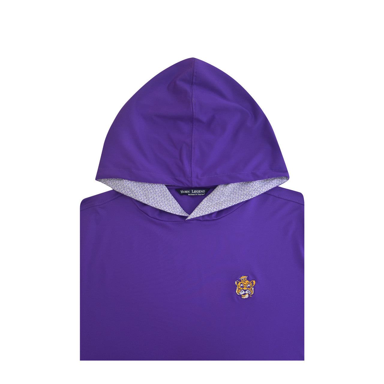 LSU Tigers 1955 Purple Aztec Print Hoodie