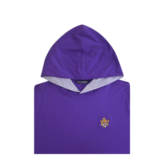 LSU Tigers 1955 Purple Aztec Print Hoodie