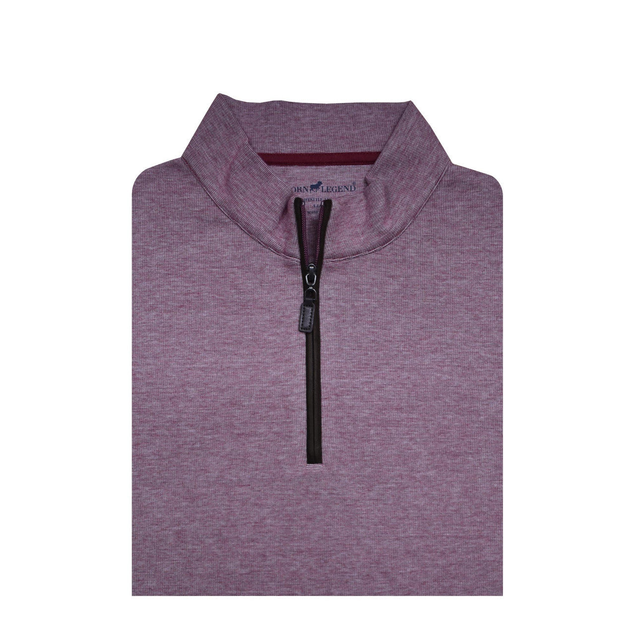 Suede Zip Cotton Pullover - The Season Boutique