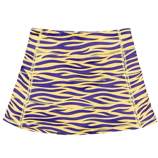 Tennis Skort - Tiger Striped