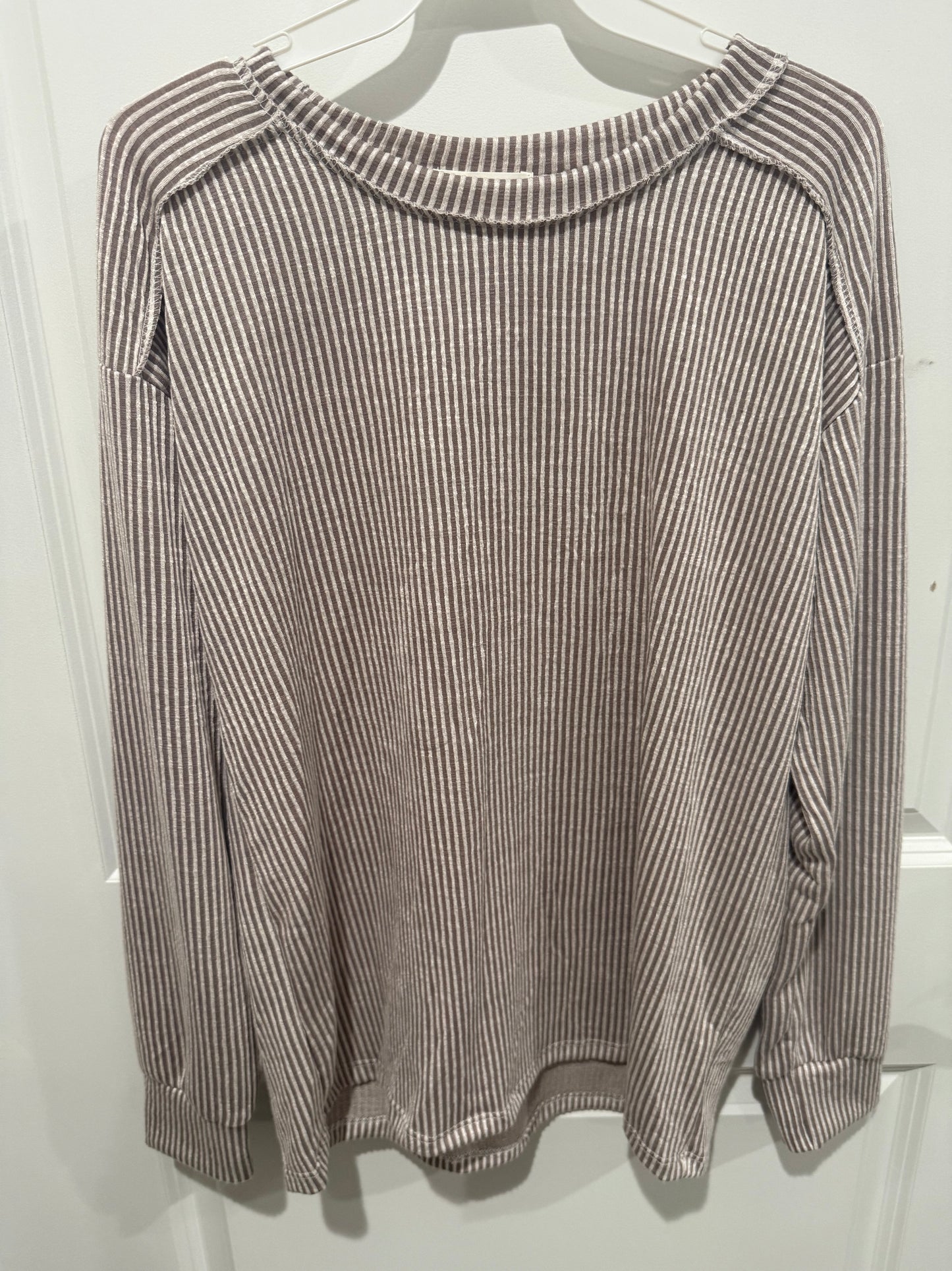 Relaxed Long Sleeve and Short Set