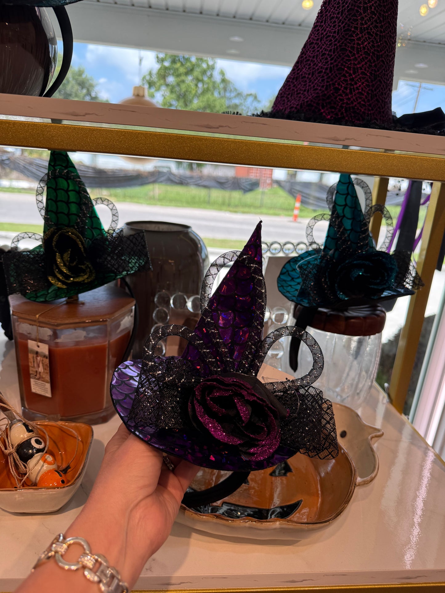 Small Witch Hat headband
