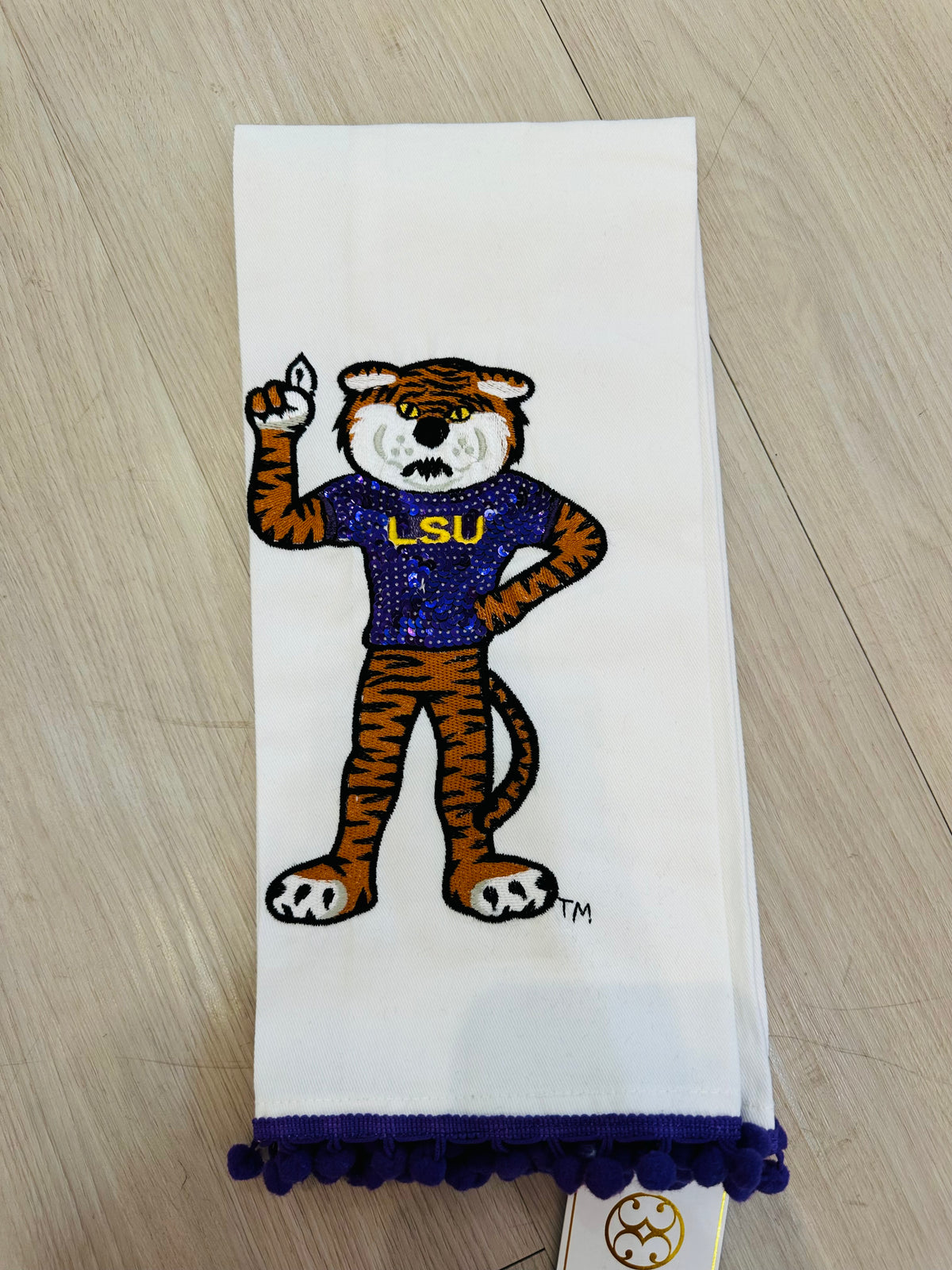 Tea Towel TIger LSU - The Season Boutique