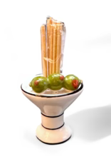 Cocktails Theme Toothpick Holder | Martini Glass W Olives