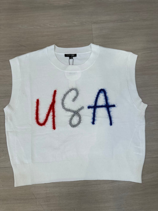 "USA" Mila Knit Top