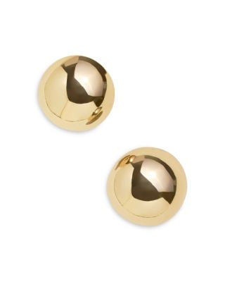 Large Ball Stud Earrings