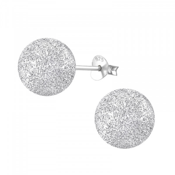 Large Ball Stud Earrings