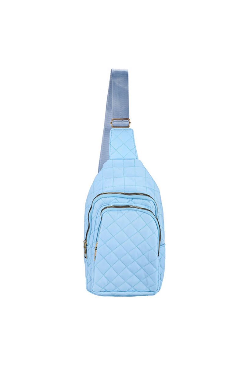 Quilted Single Strap Sling Bag