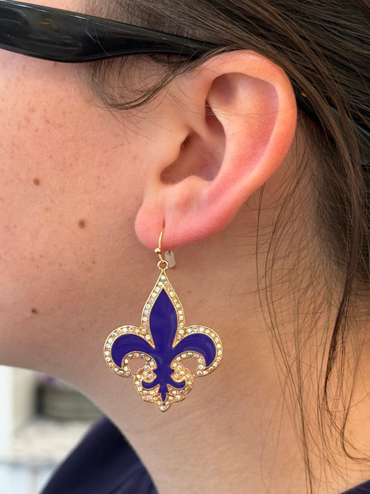 FDL Purple Earring
