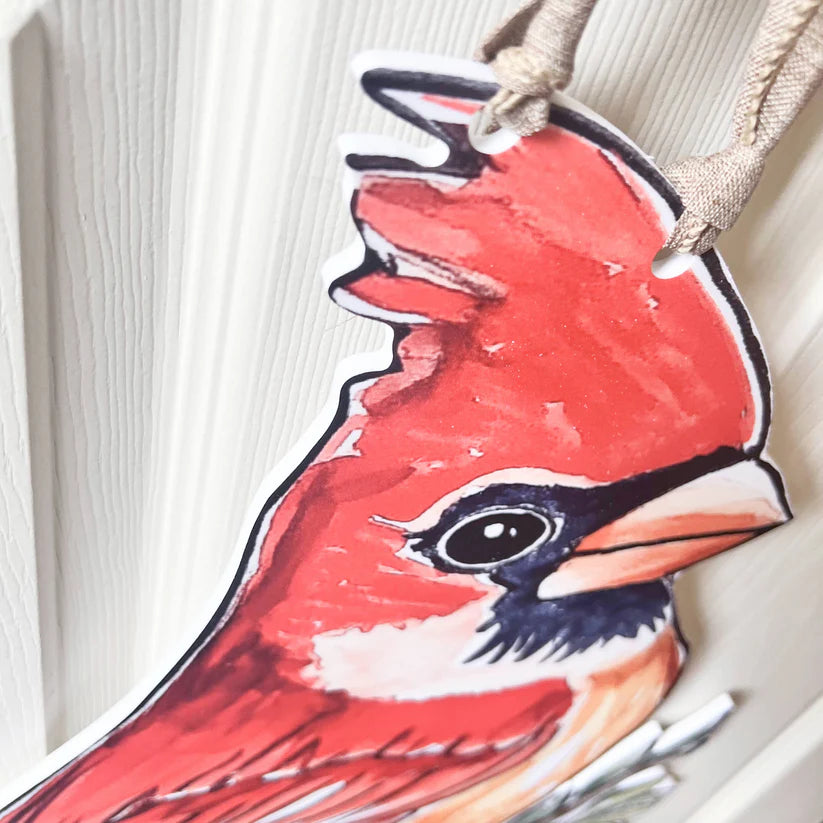 Red Cardinal Door Hanger