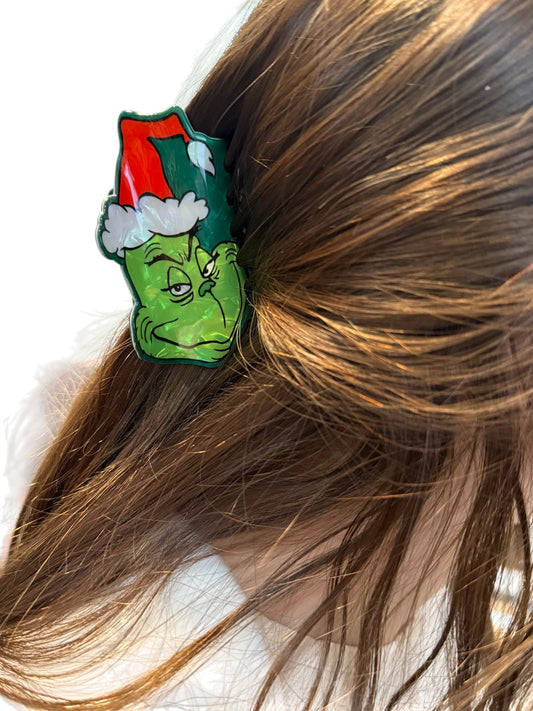 Grinch Claw Hair Clip