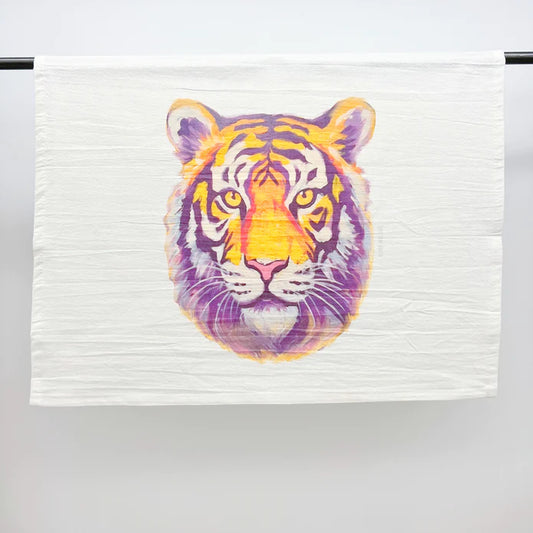 LSU Tiger Head Towel - The Season Boutique
