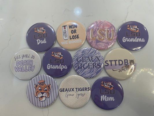 LSU Gameday Pins - The Season Boutique
