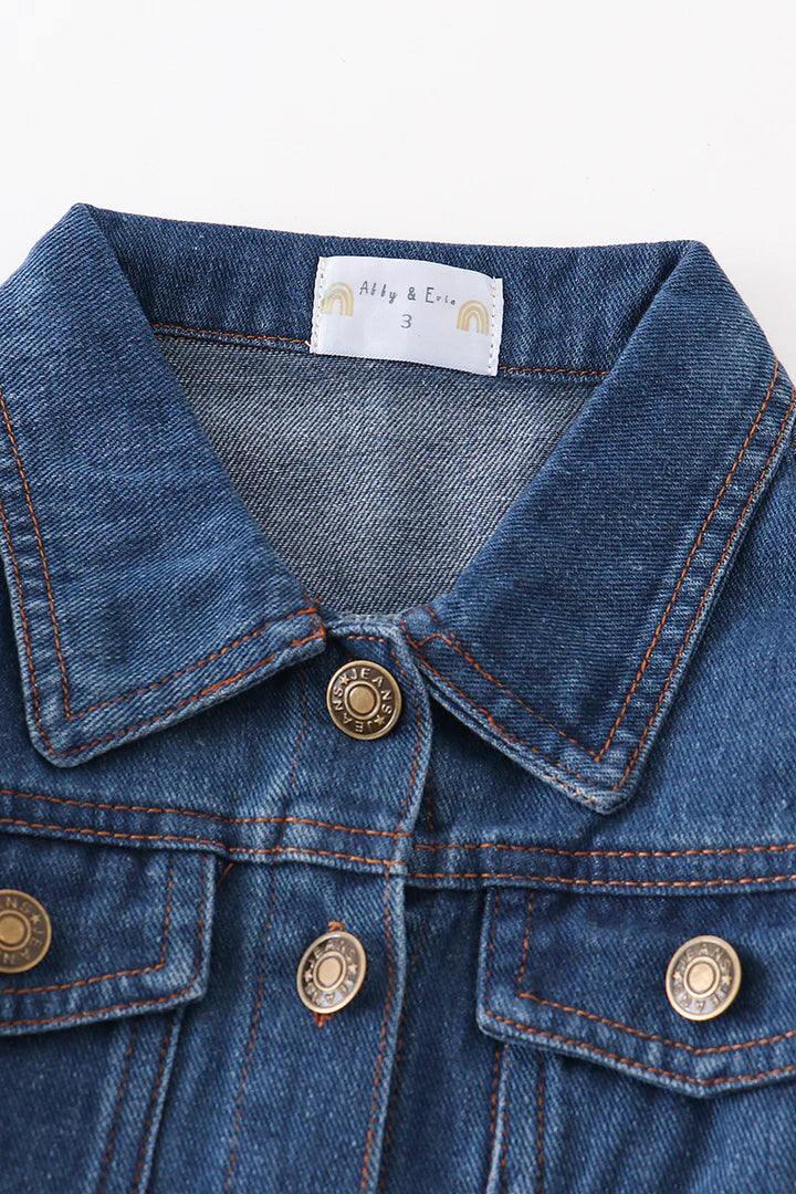 Girl's Tassel Denim Jacket