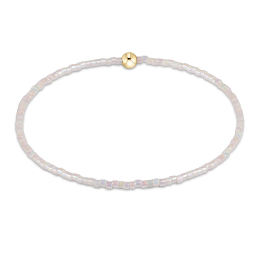 hope classic bracelet - silky white
