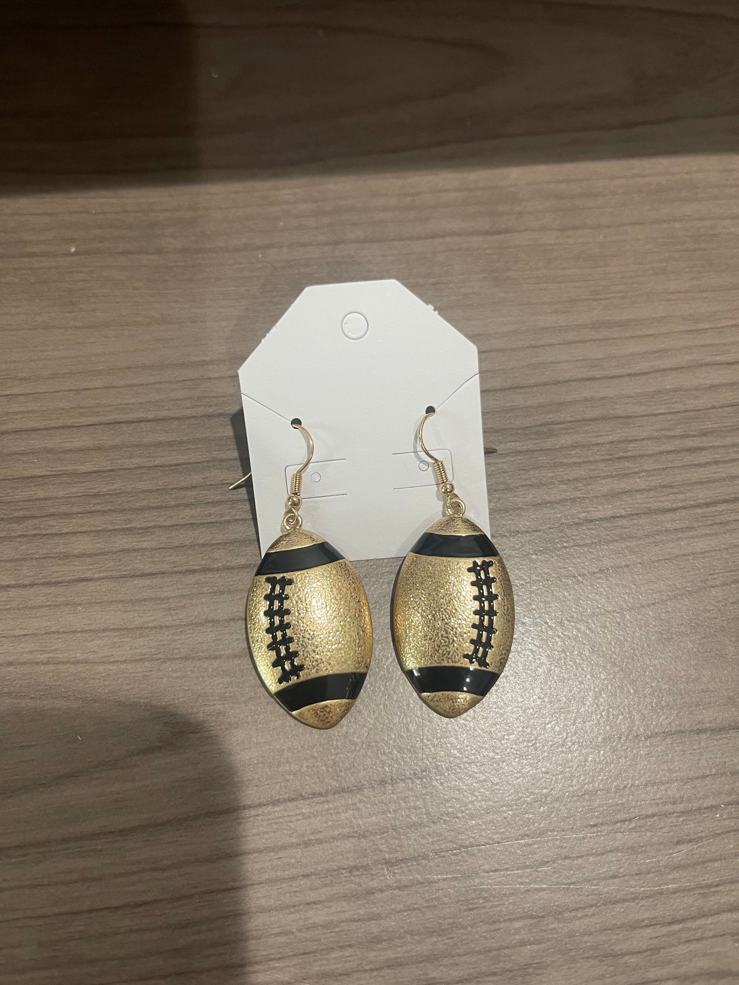 Saints Football Earrings