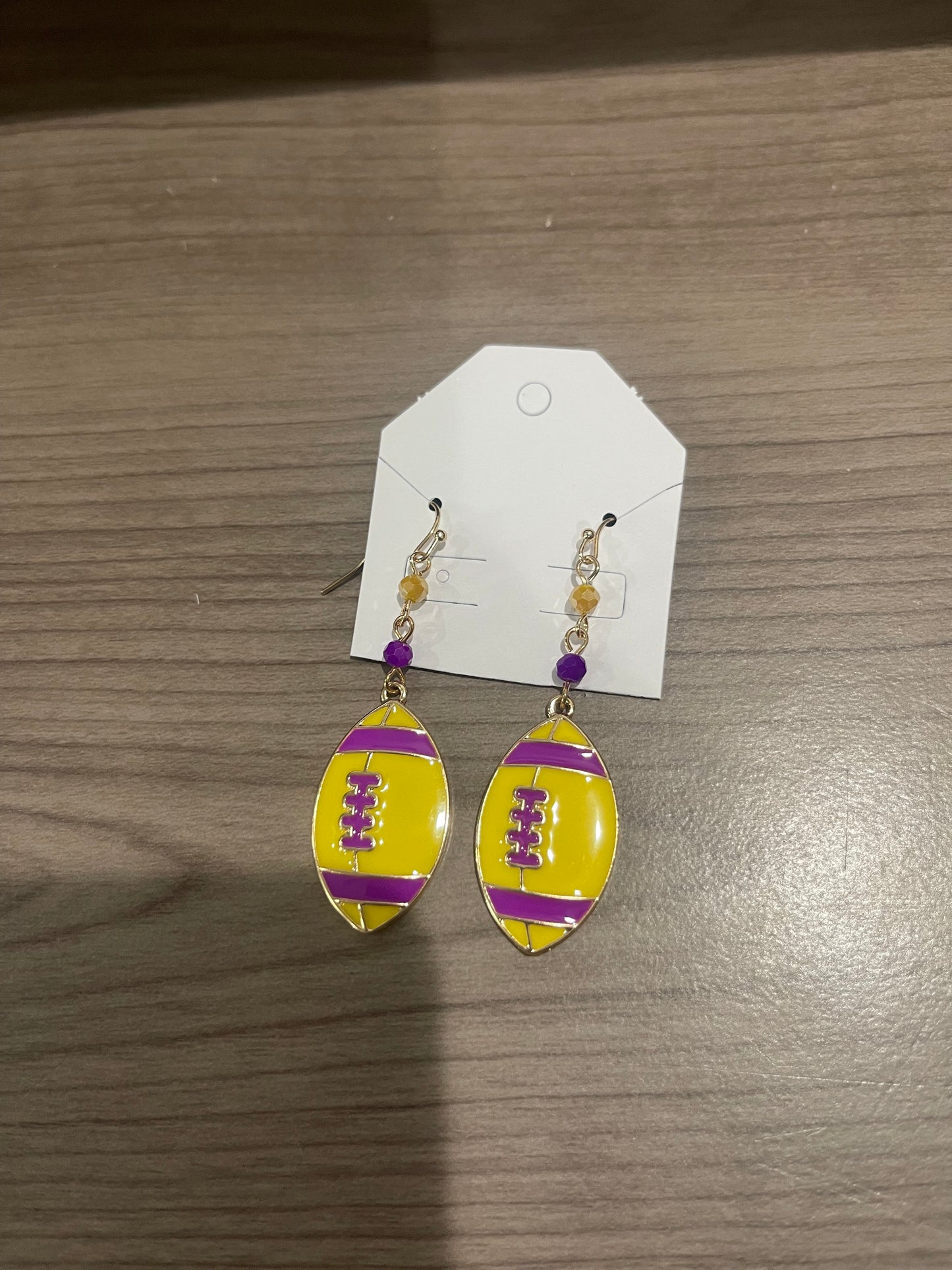 LSU FB Earrings