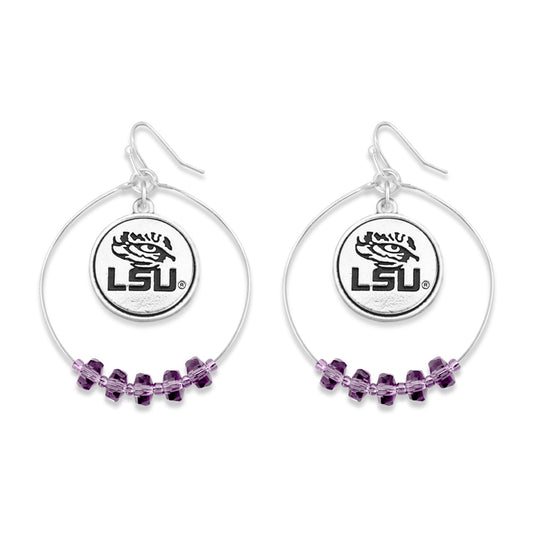 LSU Tigers Earrings- Chloe