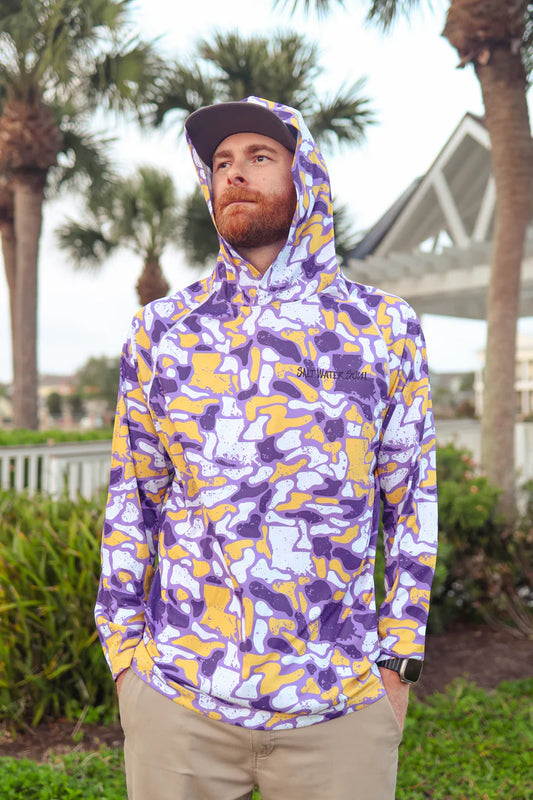 Louisiana Camo Performance Hoodie