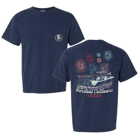 BSO Fireworks USA Pocket Tee