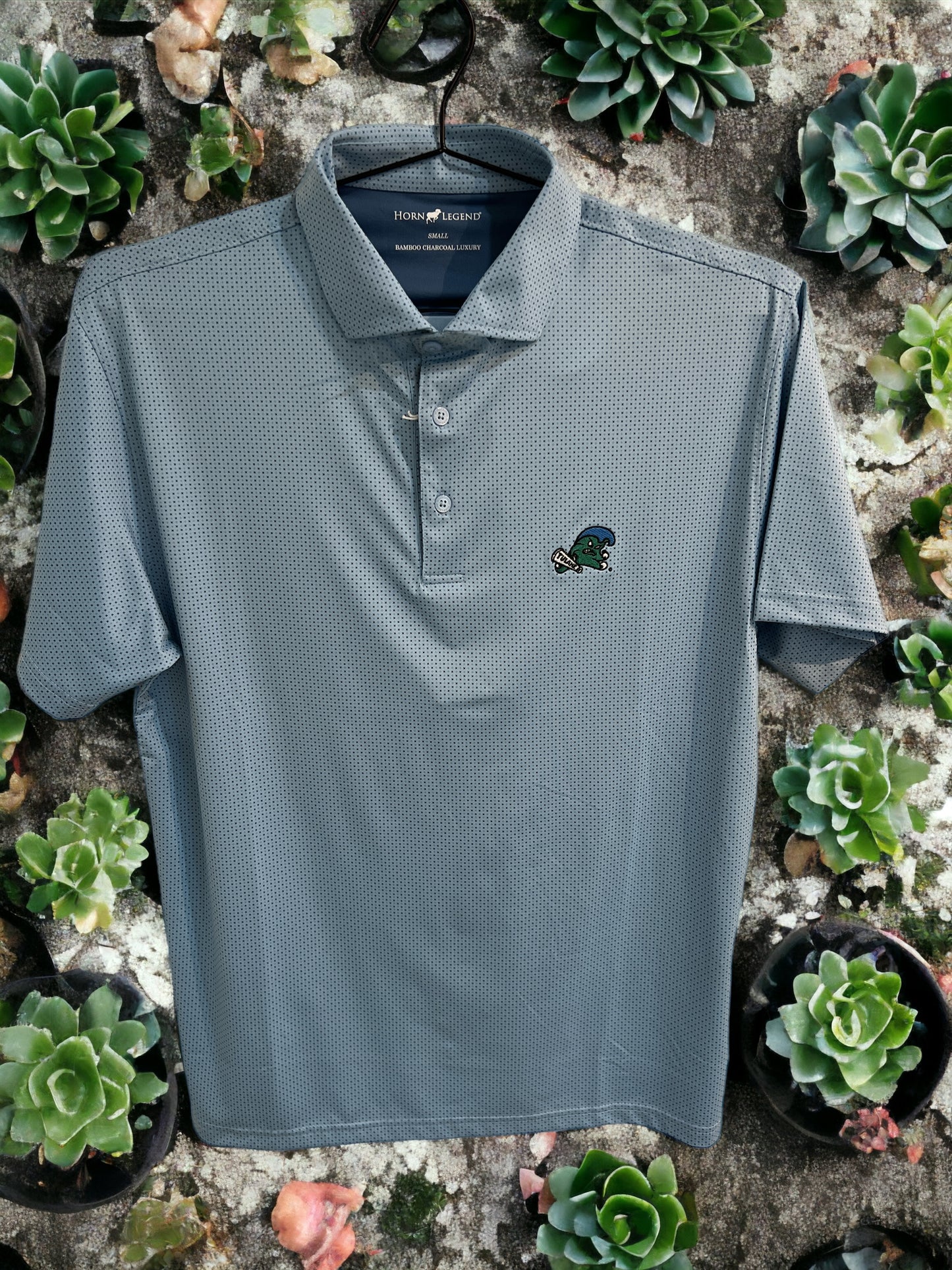 Tulane Horn Legend Polos