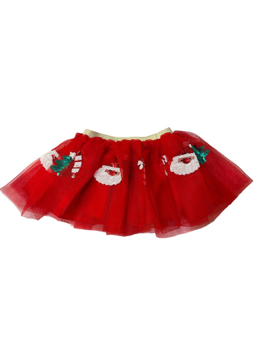 Red Christmas Sequin Tutu