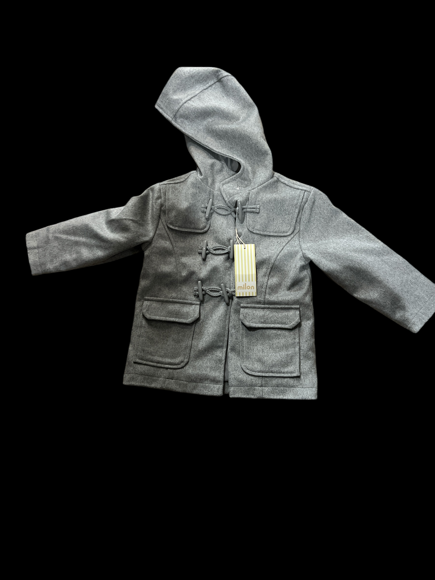 Boys Milon Coat with Hood