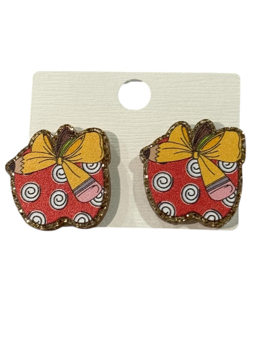 Apple Stud Earrings