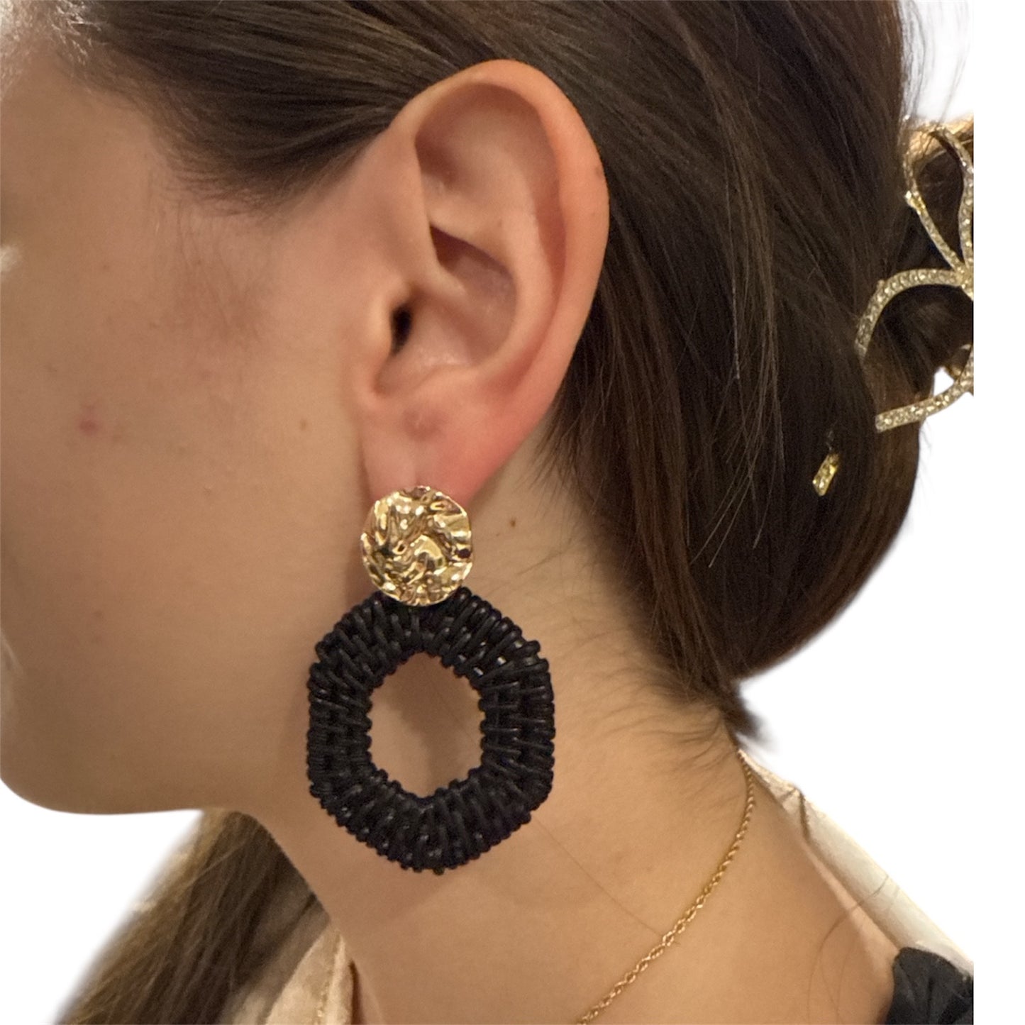 Geometric Teardrop Earrings