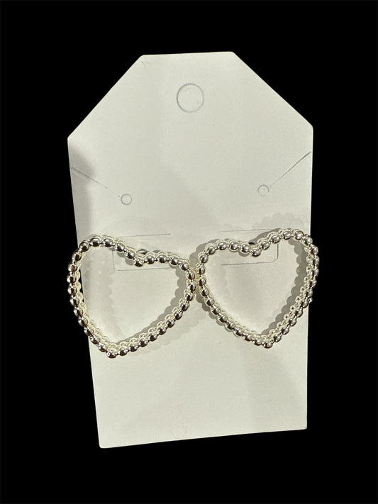 Open Heart Earrings