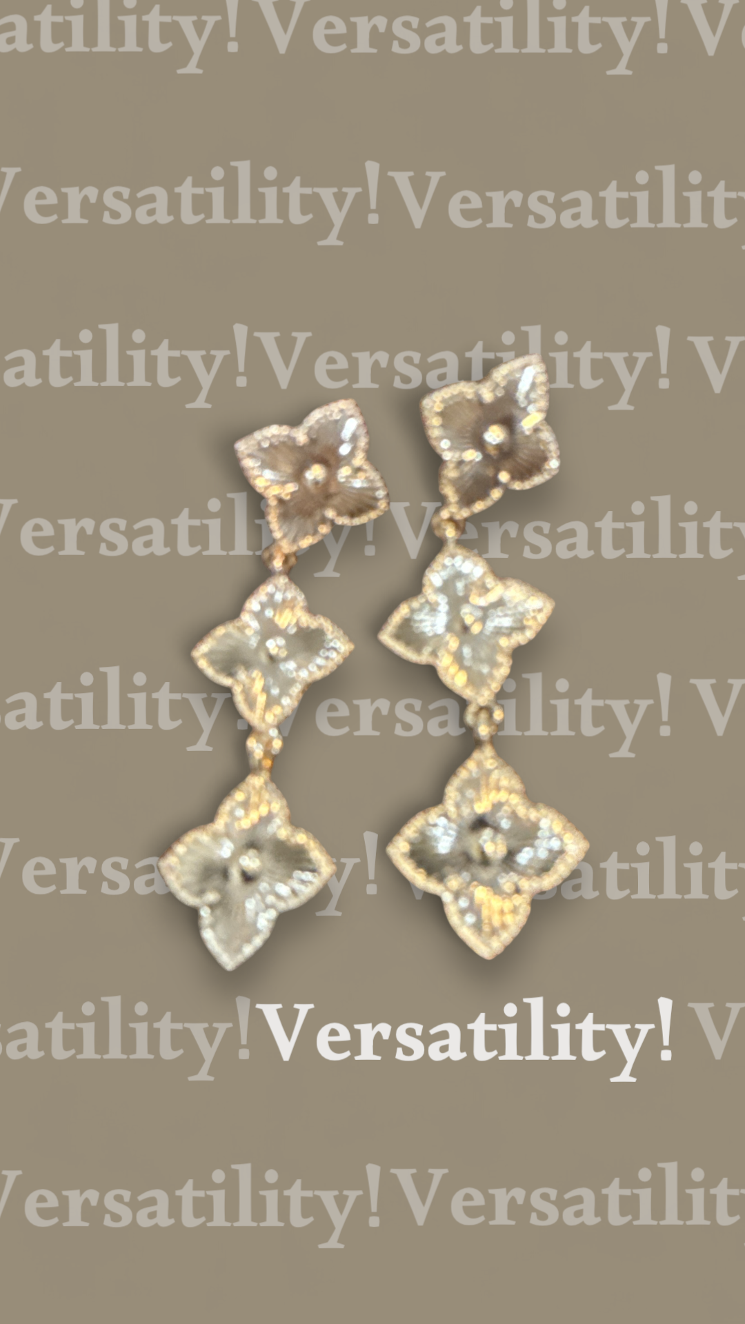 Clover Dangle Earrings