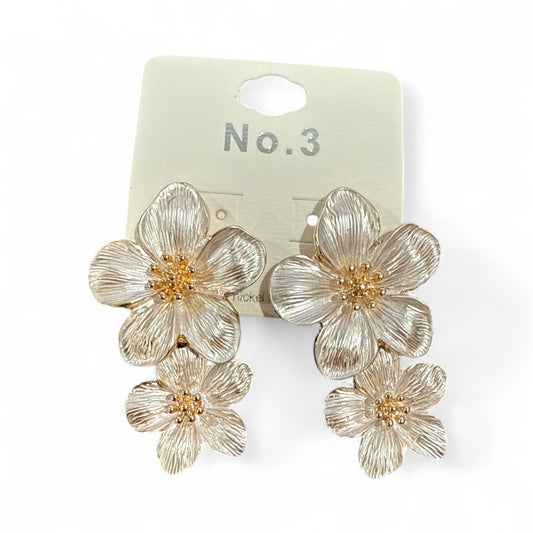 Double Bloom Drop Studs