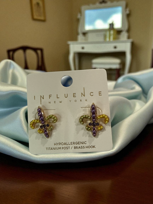 Fleur de Lis MG Studs