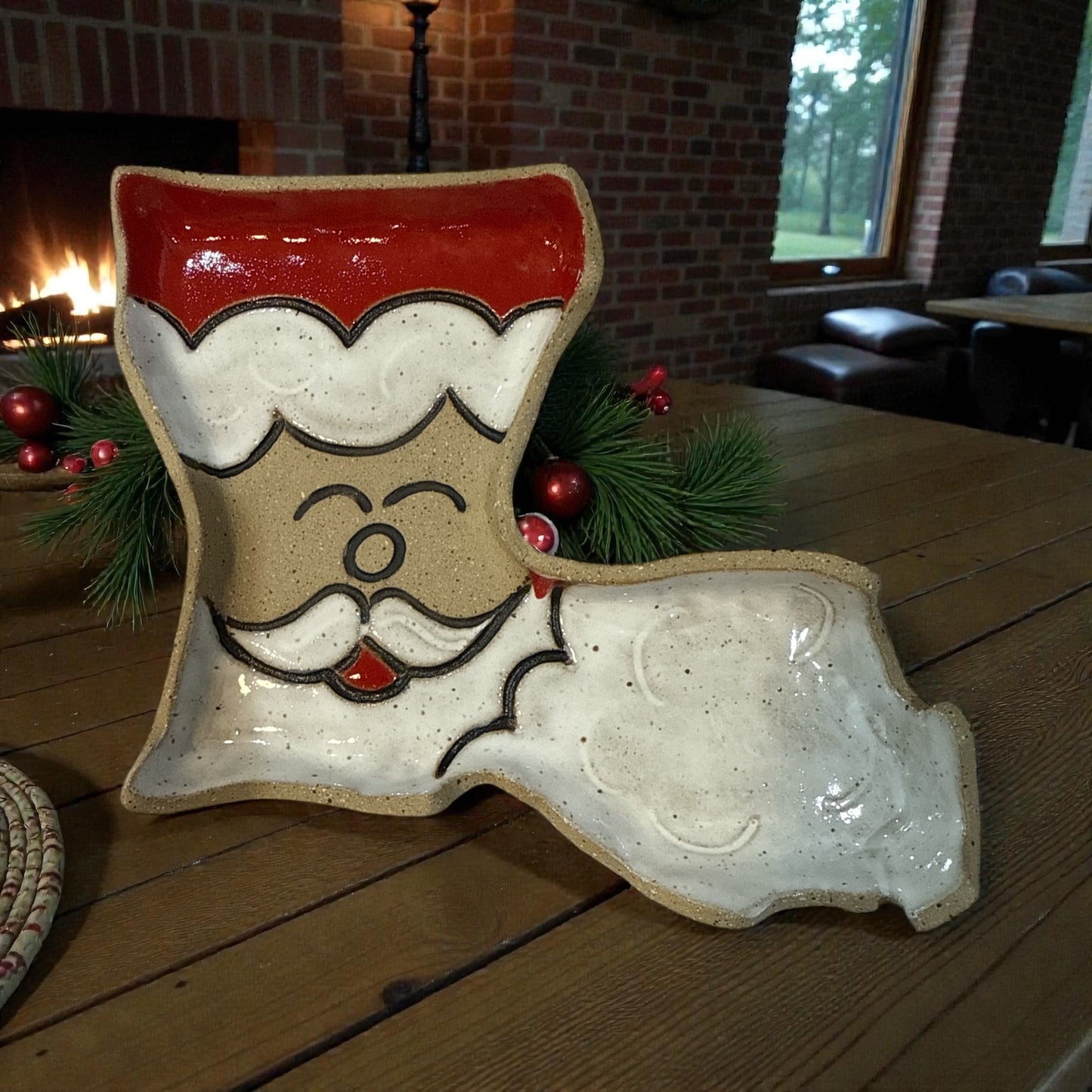 Christmas Louisiana Tray
